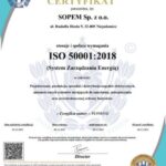 CERTYFIKAT ISO 50001:2018